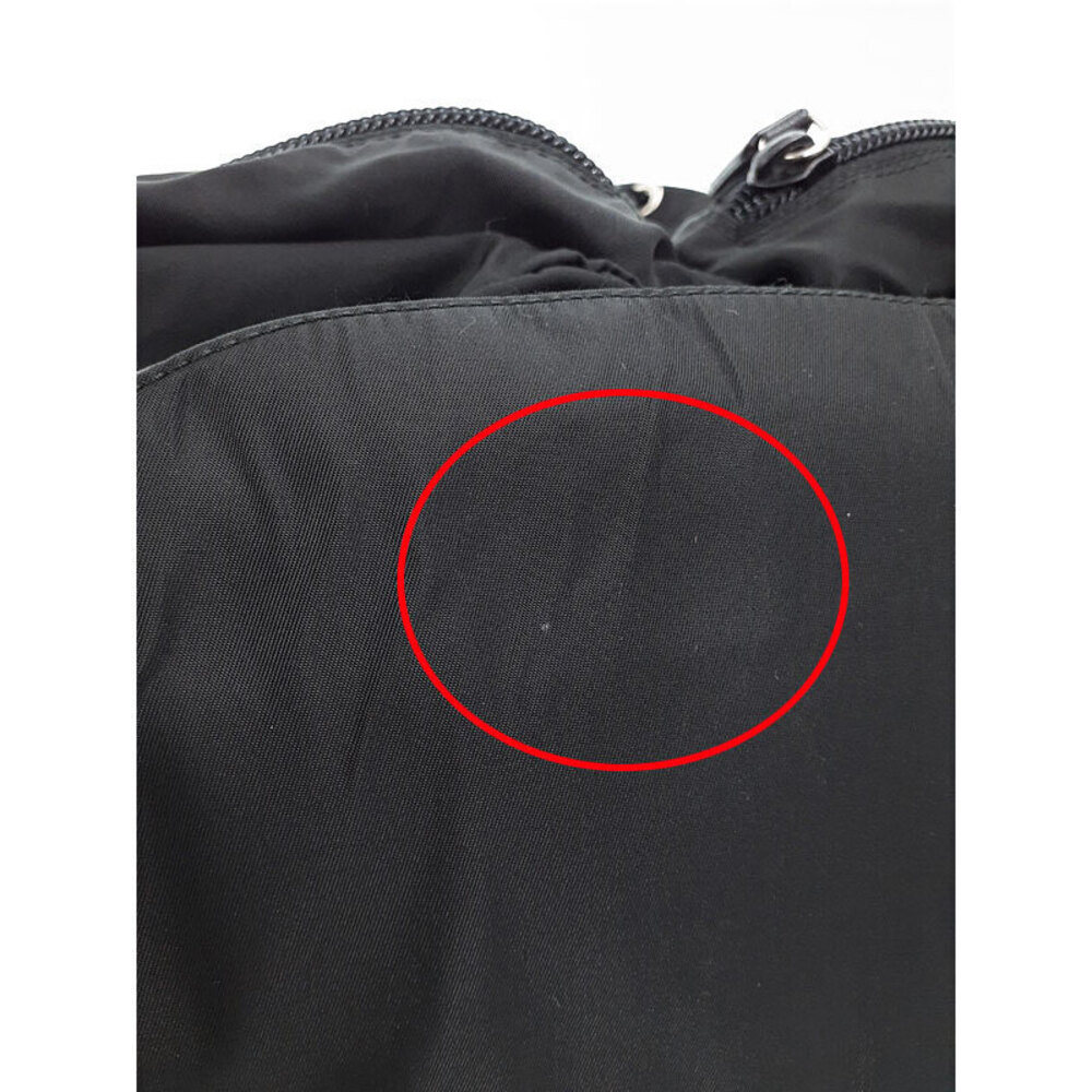 PRADA Two Pocket Tessuto Backpack Rucksack Daybag Black - Picture 7 of 9